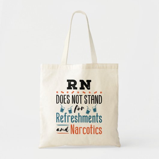 Geregistreerde verpleegsters RN verfrist verdovend Tote Bag (Voorkant)