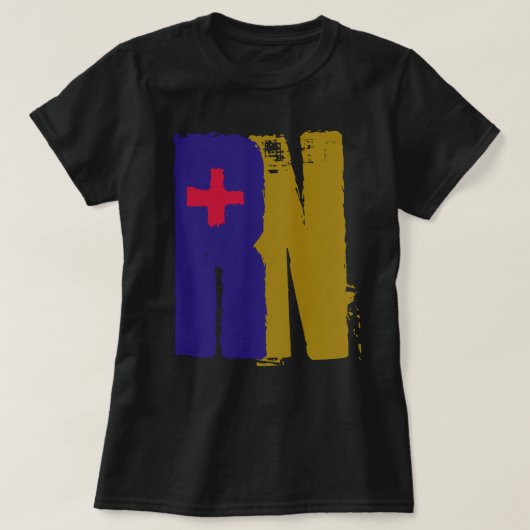 Geregistreerde zurenpurpleRedCross T-Shirt (Design voorkant)