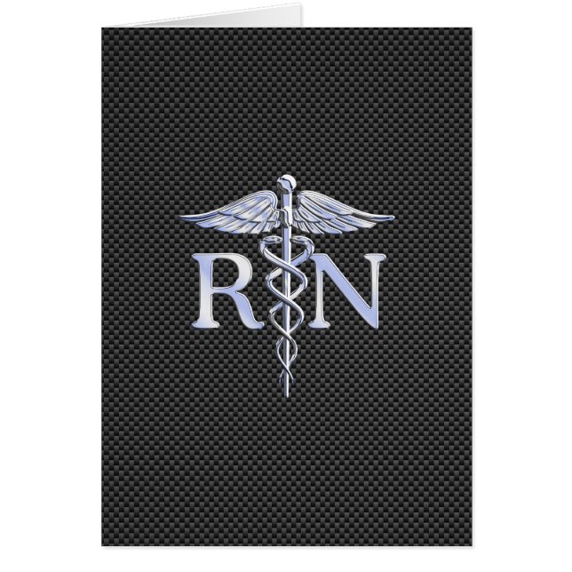 Geregistreerde zurse RN Caduceus Snakes (Voorkant)