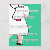 Geregistreerde zuster-cadeaus briefkaart (Voorkant)