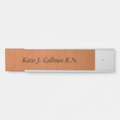 Geregistreerde zuster deurbordje (Voorkant)