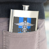 Geregistreerde zuster RN Caduceus Carbon Fiber Pri Flacon (Voorbeeld)