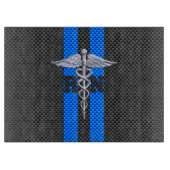 Geregistreerde zuster RN Caduceus Carbon Fiber Pri Snijplank (Voorkant)