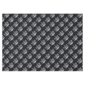 Geregistreerde zuster RN Caduceus-slangen op zwart Tafelkleed (Voorkant (Horizontaal))