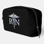 Geregistreerde zuster RN Caduceus Snakes Style op  Toilettasje (Rechterhoek)