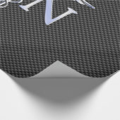 Geregistreerde zuster RN Silver Caduceus Snakes Cadeaupapier (Hoek)