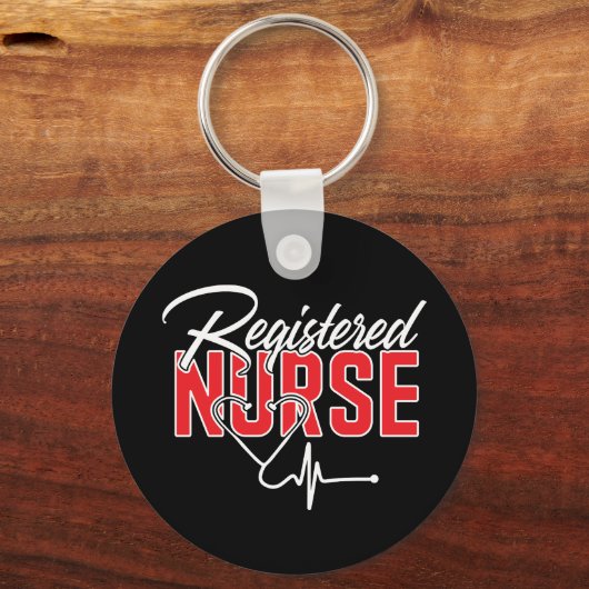 Geregistreerde zuster RN Sleutelhanger (Achterkant)