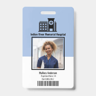 Geregistreerde zuster RN ziekenhuis-ID Fotobadge Badge