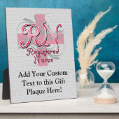 Geregistreerde zuster, roze kruisriemen fotoplaat (Zijkant)