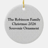 Geregistreerde zuster, roze kruisriemen keramisch ornament (Achterkant)