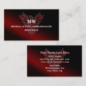 Gereglementeerde verzekeringsmakelaar, Phoenix Ris Visitekaartje (Voorkant / Achterkant)