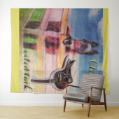 gereinigd & geoliede tack wandkleed (In Situ (horizontaal))