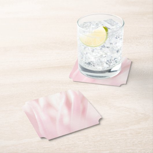 Gereinigde Roze Papieren Onderzetter (Insitu)