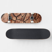 Gerekelde aarde skateboard (Horizontaal)
