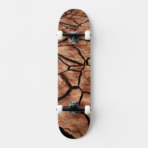 Gerekelde aarde skateboard