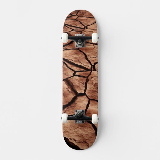 Gerekelde aarde skateboard (Voorkant)