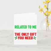 Gerelateerd aan Me Funny Christmas S Women Mannen  Kaart (Gele Bloem)