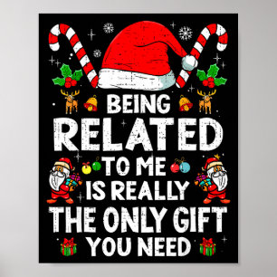 Gerelateerd aan mij Grappig Kerstmis Familie Kerst Poster