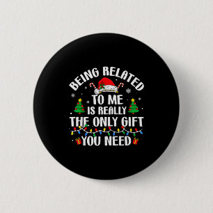 Gerelateerd aan mij grappige kerst familie Xmas py Ronde Button 5,7 Cm