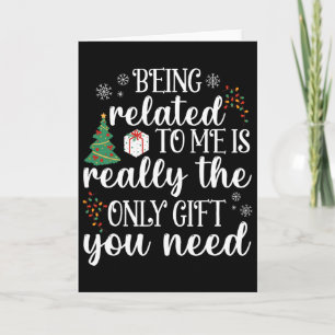 Gerelateerd aan mij leuk kerst familie Xmas Paja Kaart