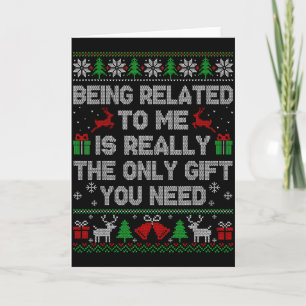Gerelateerd aan mij zijn Funny Laarige Kerstmuts t Kaart