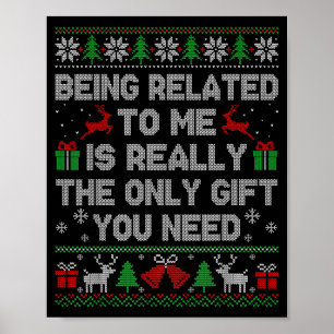 Gerelateerd aan mij zijn Funny Laarige Kerstmutsen Poster