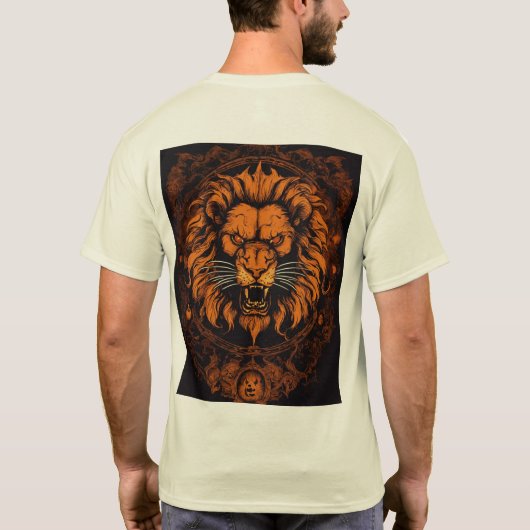 Gerelateerd aan: The Fiery Lion T-shirt (Achterkant)