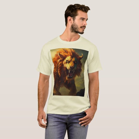 Gerelateerd aan: The Fiery Lion T-shirt (Voorkant volledig)