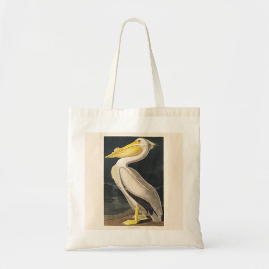 Geremasterde audubon Amerikaanse witte pelikaan Tote Bag (Voorkant)