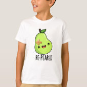 Gerepeared Grappig Fruit Peer Pun T-shirt (Voorkant)