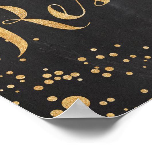 Gereserveerd bruiloft poster (Hoek)