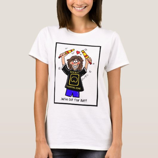 Gereserveerd parkeren t-shirt (Voorkant)