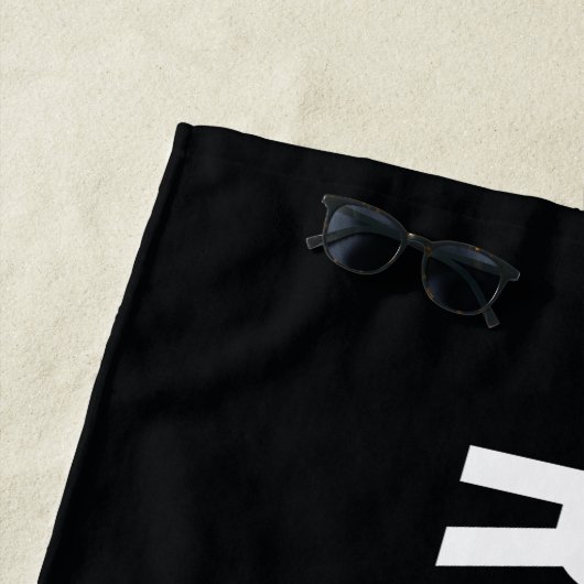 Gereserveerd Strandlaken (In situ)