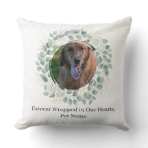Gereserveerd voor de Golden Retriever Kussen
