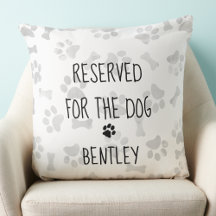 Gereserveerd voor de Hond - Paw Print - Hondenlief