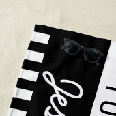 Gereserveerd voor de speciale filmster strandlaken (In situ)