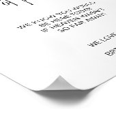 Gereserveerd voor de vader van het videogeheugen poster (Hoek)