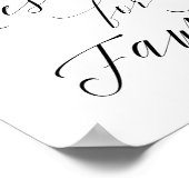 Gereserveerd voor gezinsplanning binnenste bord poster (Hoek)