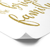 Gereserveerd voor Glitter 8x10 van de Familie van  Poster (Hoek)