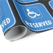 Gereserveerd voor Handicaps Cadeaupapier (Rol Hoek)