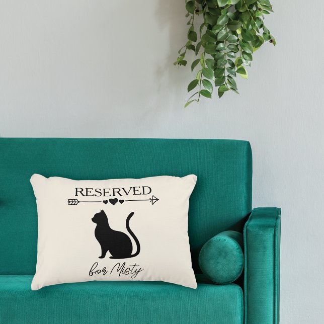 Gereserveerd voor het Cat Monogram Accent Pillow Kussen (Creator heeft geüpload)