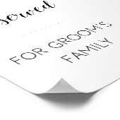 Gereserveerd voor het huwelijksgebarenteken voor d poster (Hoek)