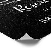 Gereserveerd voor het Poster van de Lichten van he (Hoek)