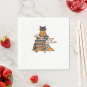 Gereserveerd voor kattenliefhebber van Halloween k Servet (Insitu)