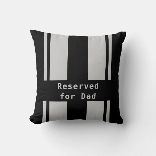 Gereserveerd voor papa kussen (Voorkant)