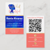 Gereserveerd voor Rania Visitekaartje (Voorkant / Achterkant)