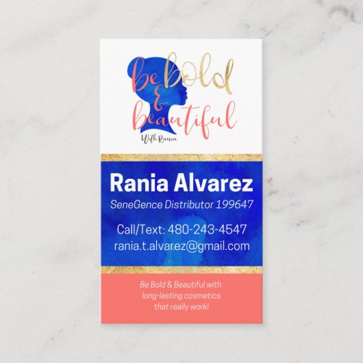 Gereserveerd voor Rania Visitekaartje (Voorkant)