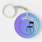 Gereserveerd voor Recovery Seat Holder Sleutelkete Sleutelhanger (Voorkant)