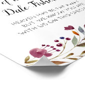 Gereserveerd voor vader van het bruiddwerghuwelijk poster (Hoek)