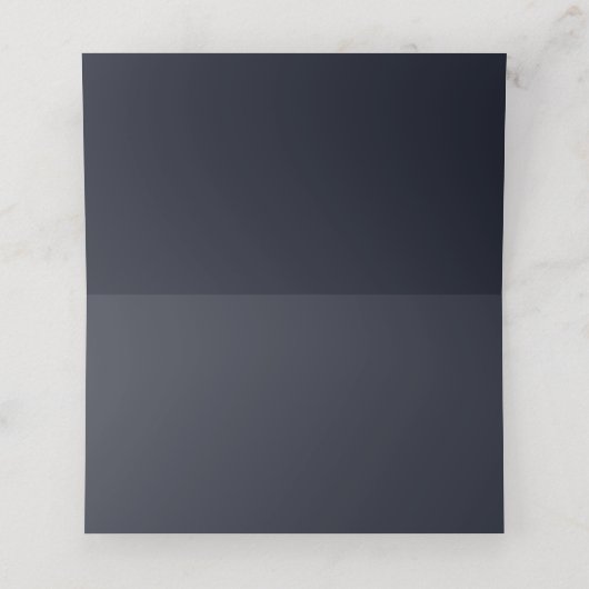 Gereserveerd wedstabel plaatskaartje (Binnenkant ongevouwen)